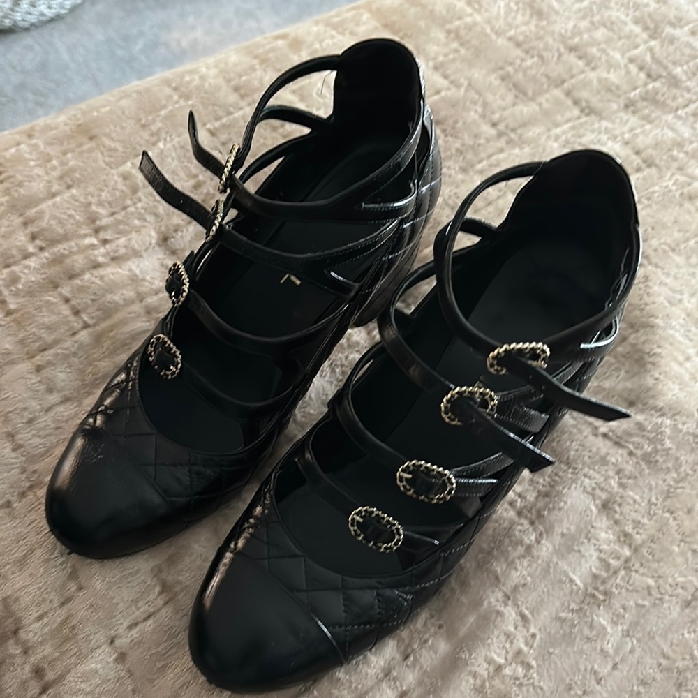 Chanel Mary Janes. Price is firm.